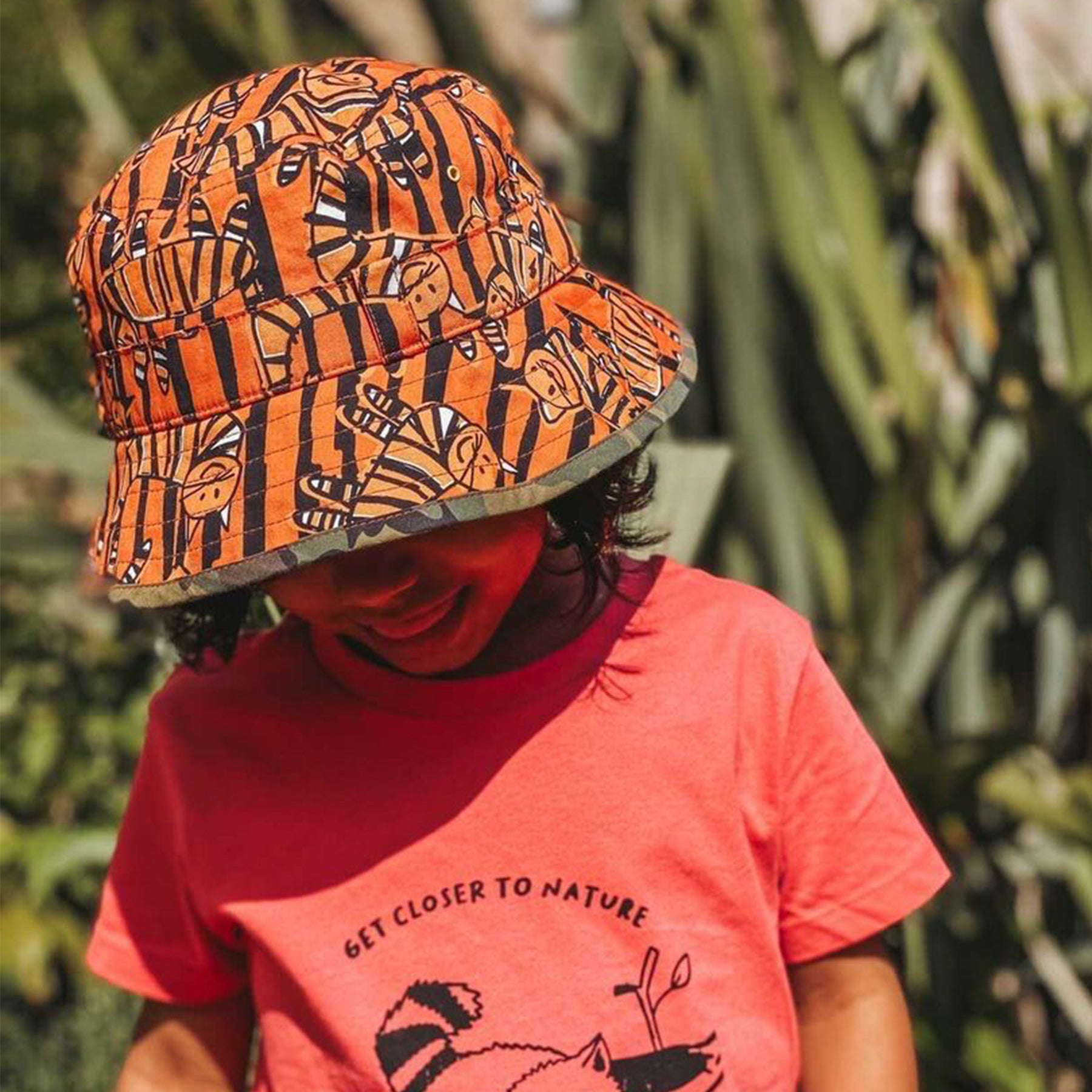 Kids black hot sale bucket hat