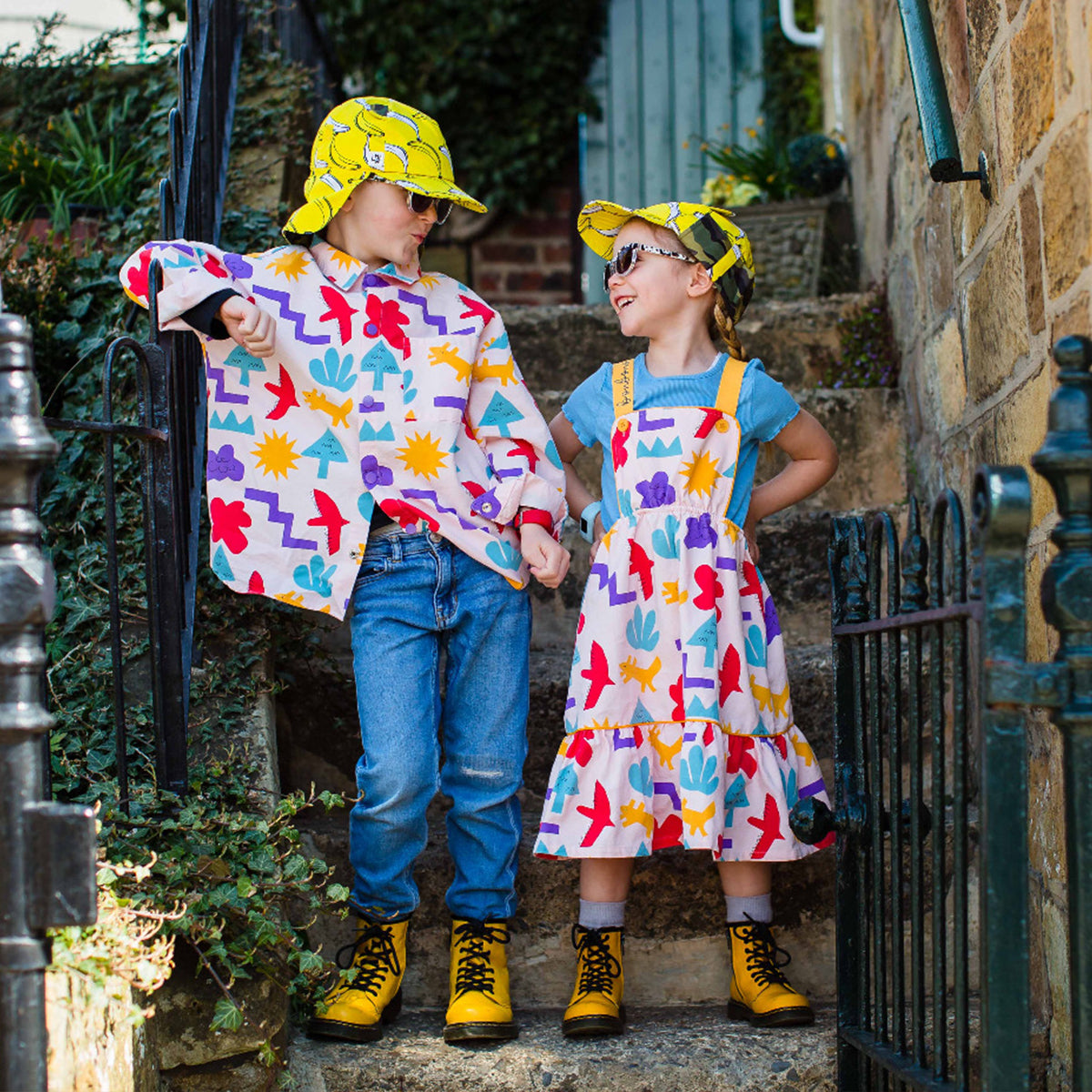 Kids yellow hat hot sale